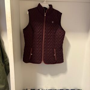 Ariat Women's Vest - Rich Burgundy